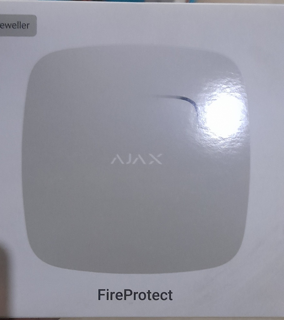 Ajax FireProtect white EU датчик диму