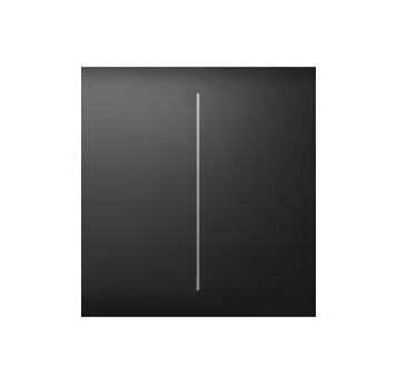 Ajax CenterButton (1-gang/2-way) [55] black кнопка