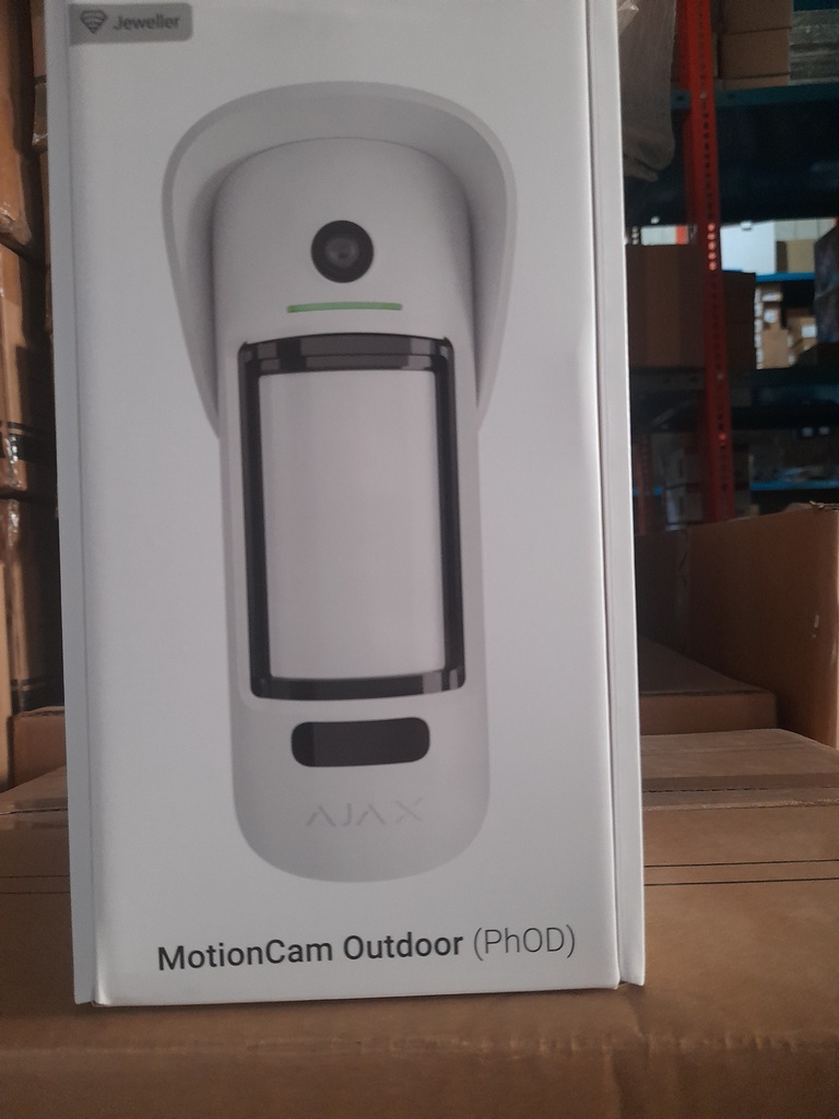 Ajax MotionCam Outdoor (PhOD) Jeweller (8EU) white датчик руху з камерою