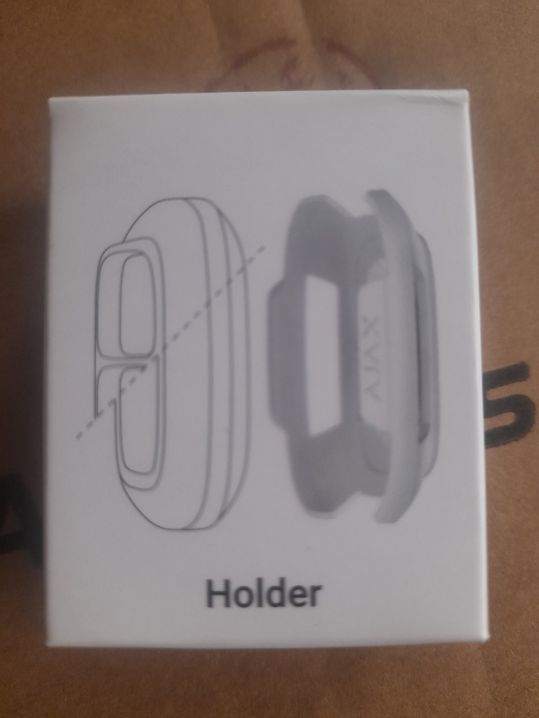 Ajax Holder for Button/DoubleButton white тримач для тривожної кнопки