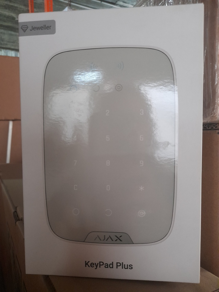 Ajax Keypad Plus (8EU) white клавіатура
