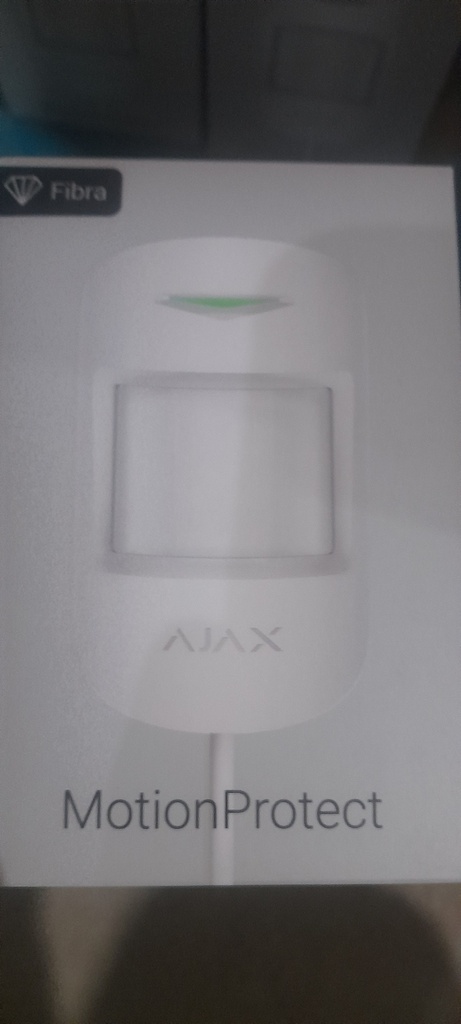 Ajax MotionProtect Fibra white дротовий датчик руху